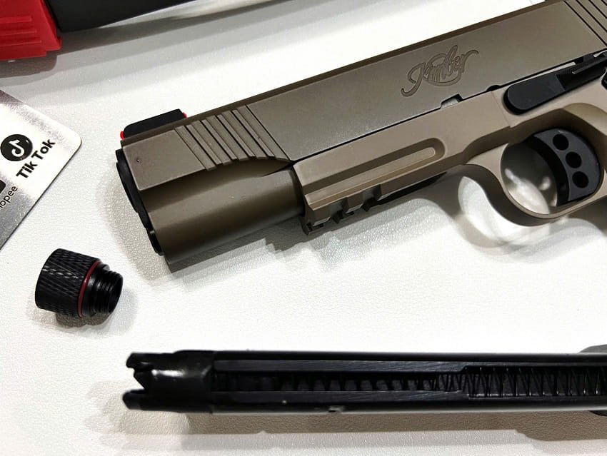 sung airsoft army armament r32 1 colt m1911 custom gbb black mau tan gia re tphcm