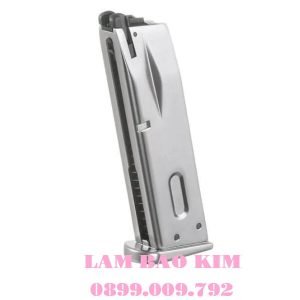 BĂNG ĐẠN WE BERETTA M9A1 M92 MÀU BẠC SILVER