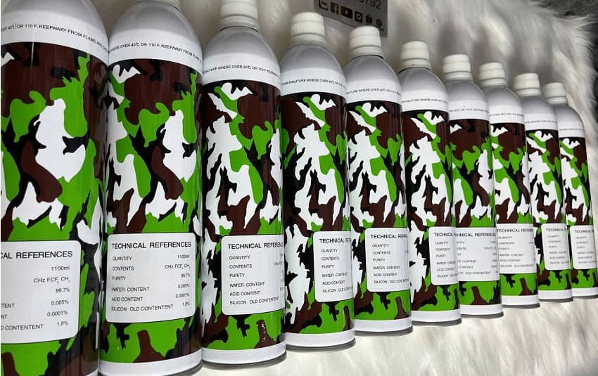 green gas et 1000 10kg airsoft