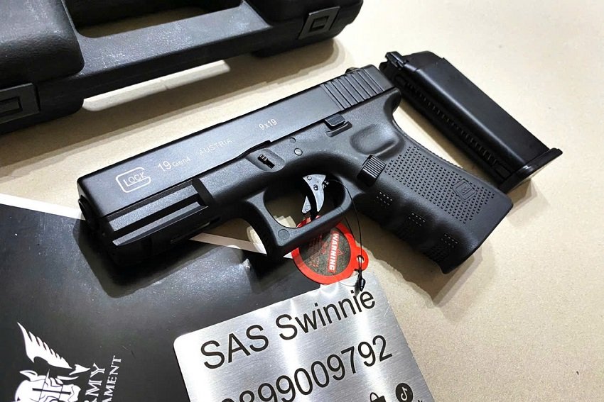 sung airsoft gas bb 6mm double bell 772 g19 gen 4 gbb black mau den