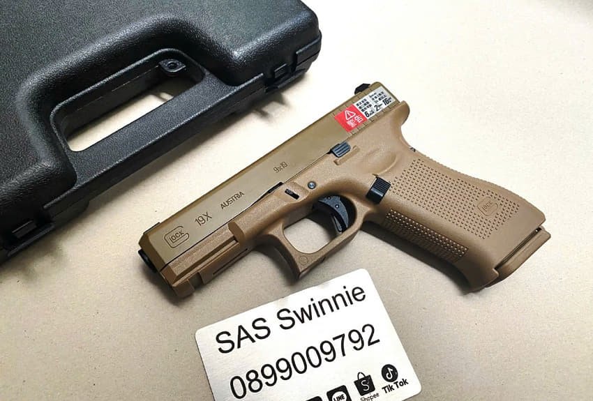 sung airsoft gas bb 6mm vfc glock 19x mos mau tan gia re viet nam