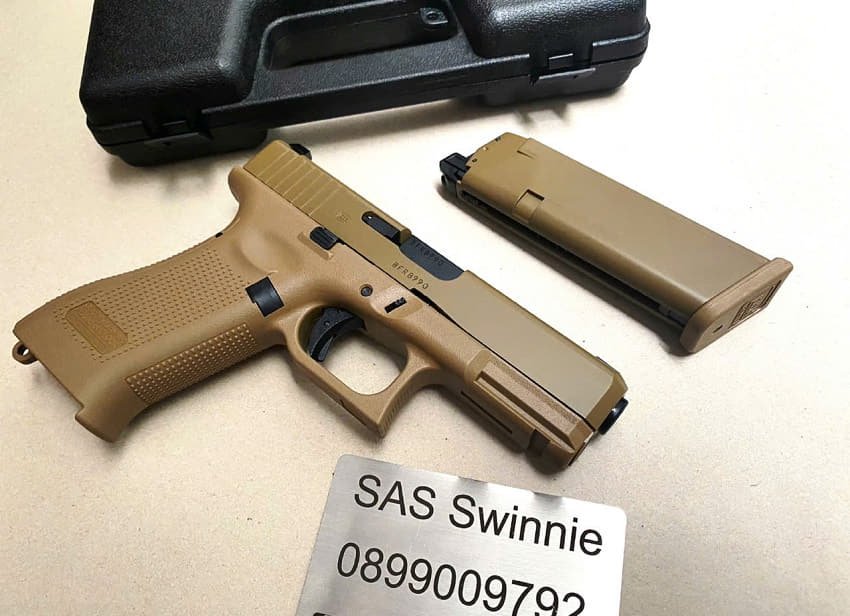 sung airsoft gas bb 6mm vfc glock 19x mos mau tan