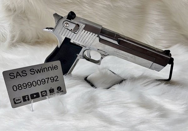 sung airsoft gbb cybergun desert eagle de silver chrome