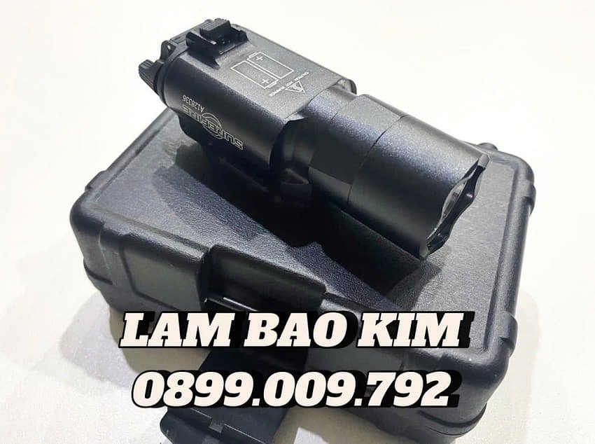 den pin supfire x300u flashlight airsoft black mau den gia re ha noi