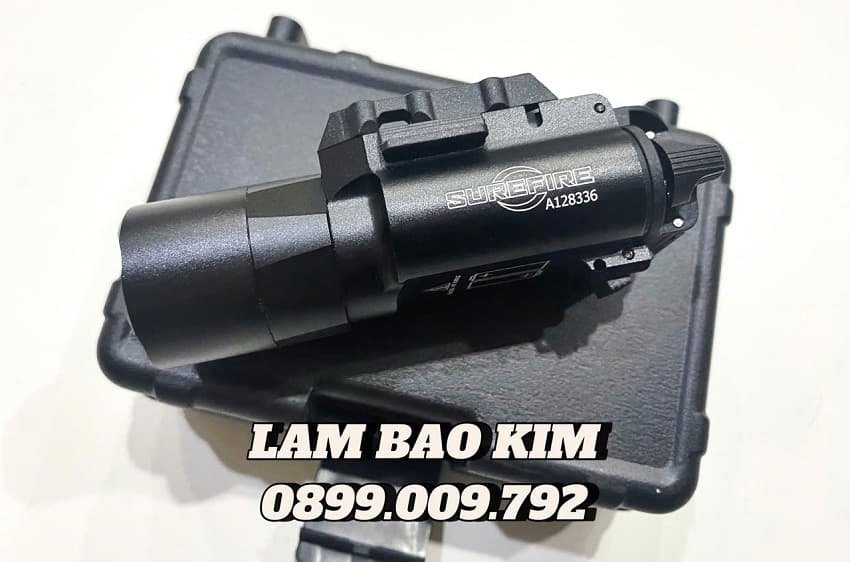 den pin supfire x300u flashlight airsoft black mau den gia re tphcm