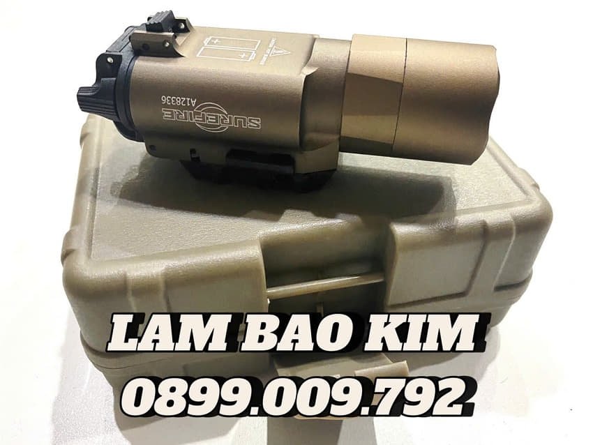 den pin supfire x300u flashlight airsoft tan mau camo gia re tphcm
