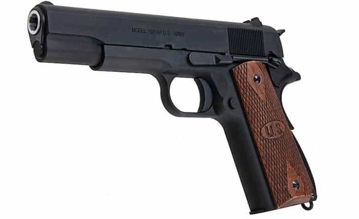 sung airsoft cybergun ao 1911 matt black mau den lambaokim