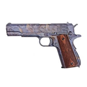 SÚNG AIRSOFT CYBERGUN AO M1911 MARBLE PATTERN WITH WOOD GRIP