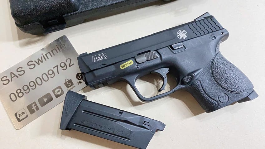 sung airsoft gas dan bi 6mm smith wesson elite mp9c gbb black mau den gia re