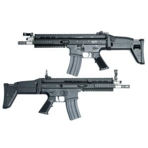 WE SCAR-L OPEN BOLT GBBR ĐEN