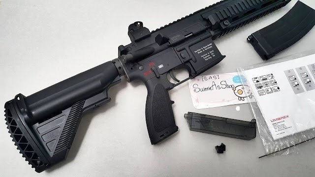 sung airsoft umarex vfc hk416d
