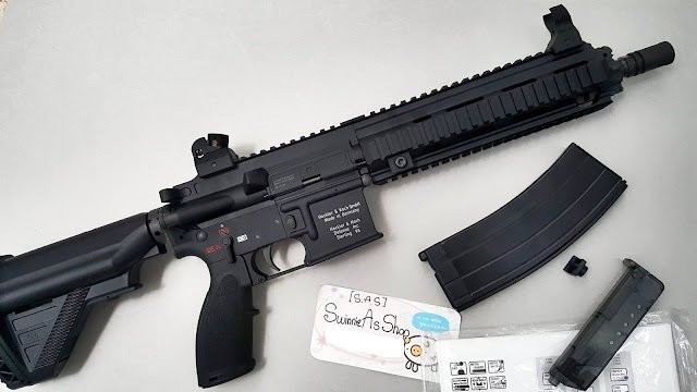 sung airsoft vfc hk416d black