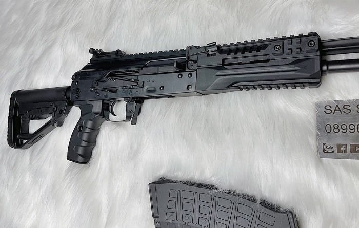 sung dien airsoft aeg ak12 a116s mau den gia re