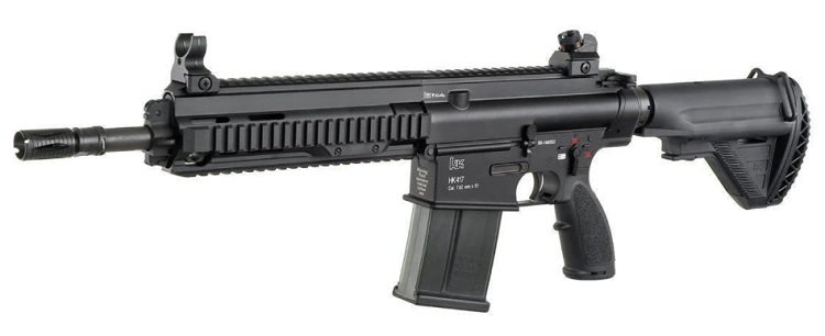 vfc hk417 gbb mau den