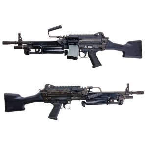 SÚNG MÁY AIRSOFT VFC M249 SAW Machine Gun GBB Airsoft
