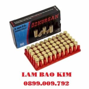 ĐẠN CAO SU ĐỨC 9MM DÀNH CHO SÚNG BẮN ĐẠN CAO SU