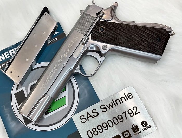 sung airsoft gbb we 1911 silver mau bac gia re