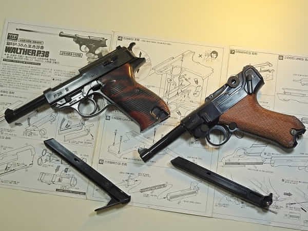 sung airsoft tokyo marui luger p08