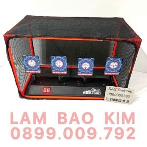 LỒNG GOM ĐẠN BI SÚNG AIRSOFT 4 MỤC TIÊU TỰ ĐỘNG GIÁ RẺ