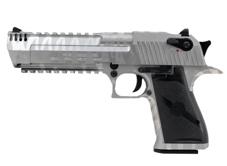 sung airsoft cybergun desert eagle l6 tiger stripes silver