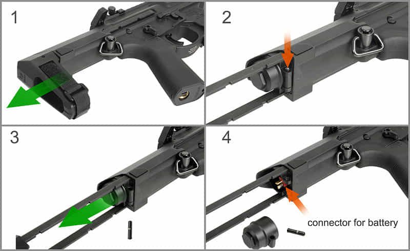 aps emg noveske space invader pistol black gia re vietnam