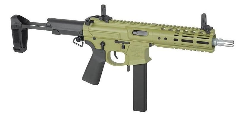 aps emg noveske space invader pistol green tphcm