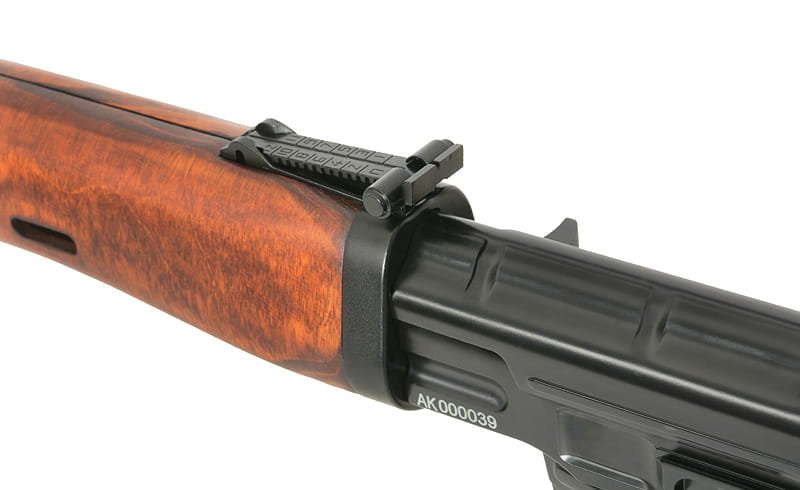 sung airsoft ak dragunov svd aeg real wood