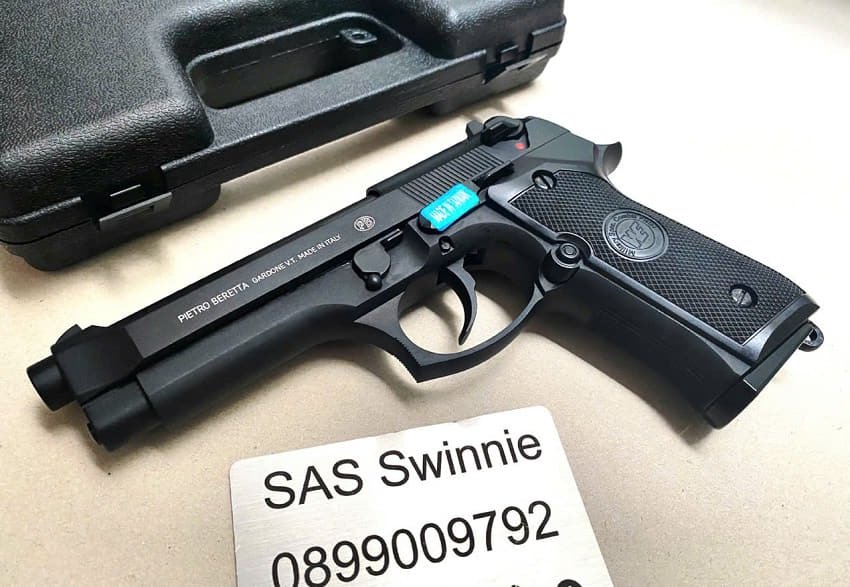 sung airsoft gas bb 6mm we beretta m92 gbb black mau den gia re tphcm