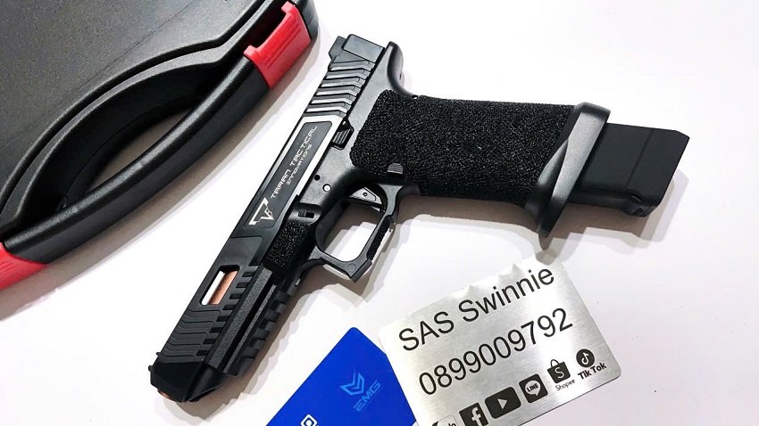 sung airsoft gas blow back emg aps glock 34 g34 tti combat master omega flame black mau den gia re