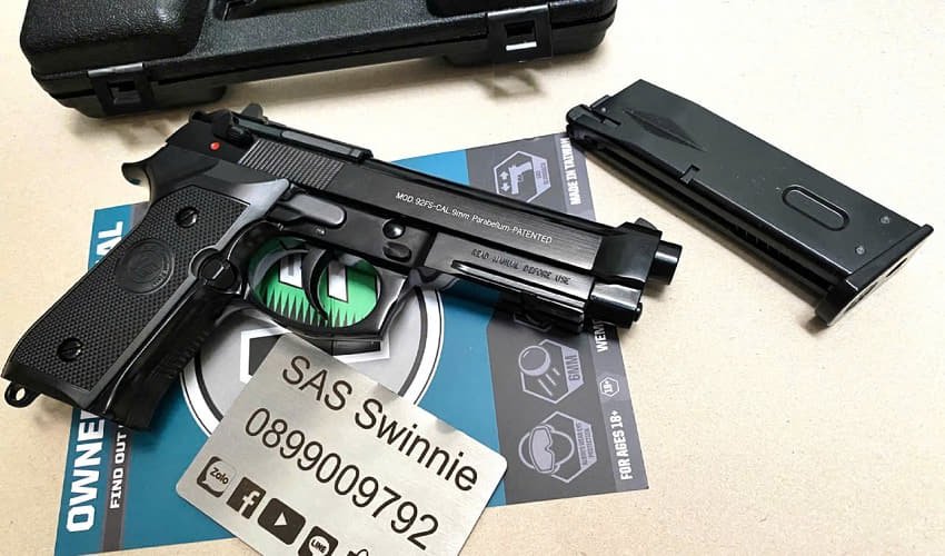 sung airsoft gas dan bi we m9a1 black gbb mau den gia re tphcm