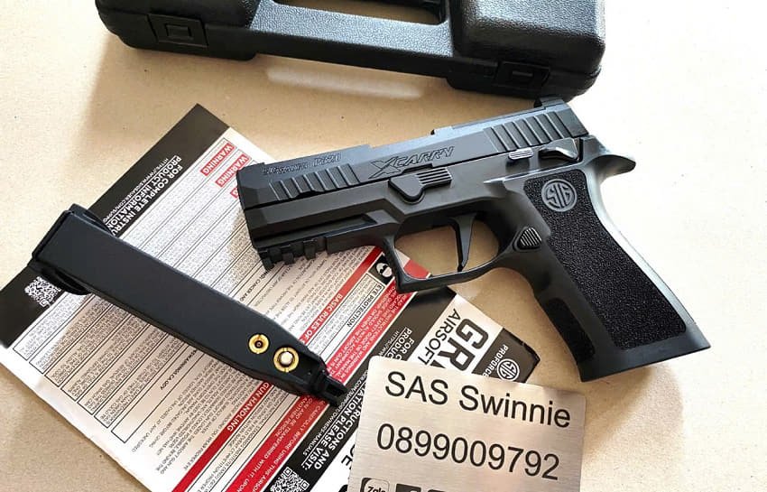 sung airsoft gas vfc sig sauer p320 xcarry gbb black mau den