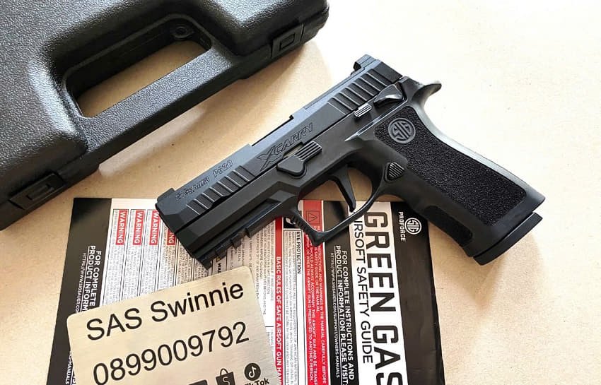 sung airsoft gas vfc sig sauer p320 xcarry gbb black
