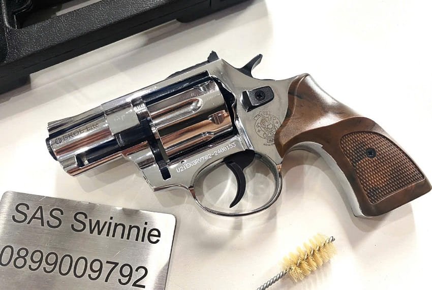 sung ban dan cao su 9mm rulo ekol lite silver chrome mau bac gia re viet nam