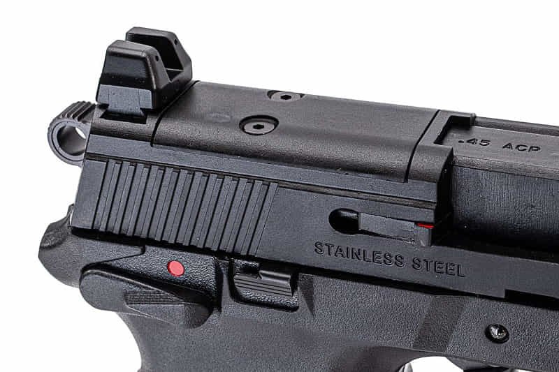 sung gas airsoft cybergun fnx45 gbb mau den gia re