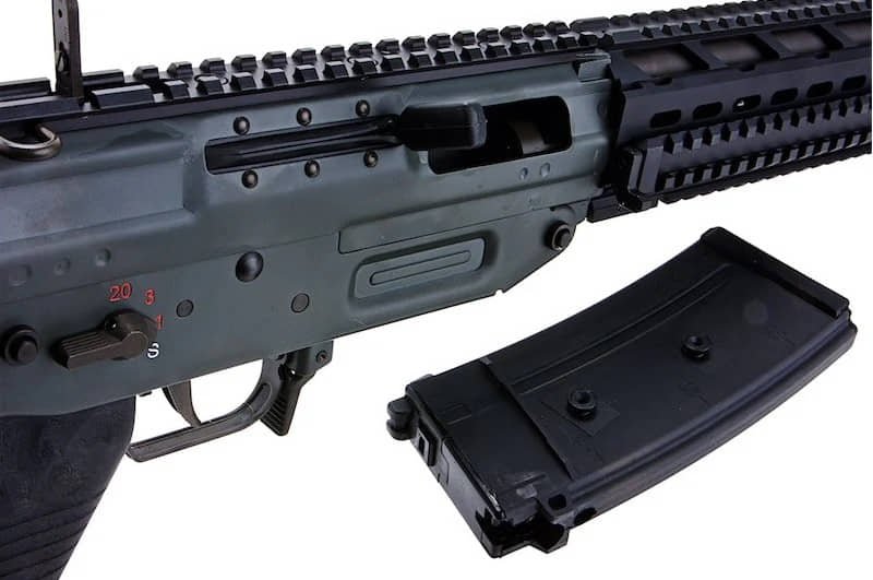 ghk sig 551 tactical gbb airsoft rifle cerakote version