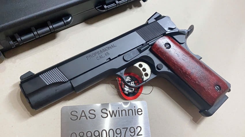 sung airsoft army armament m1911 springfield wood gbb mau den gia re