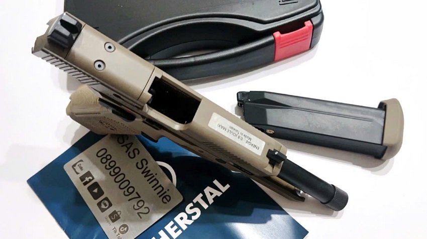 sung airsoft gas bb 6mm cybergun fnx 45 gbb mau tan gia re tphcm