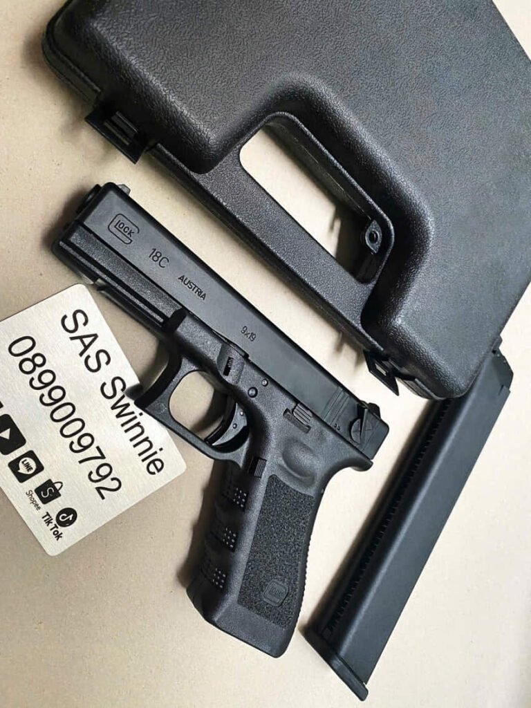 sung airsoft gas umarex vfc glock 18 g18c extented magazine gbb black mau den