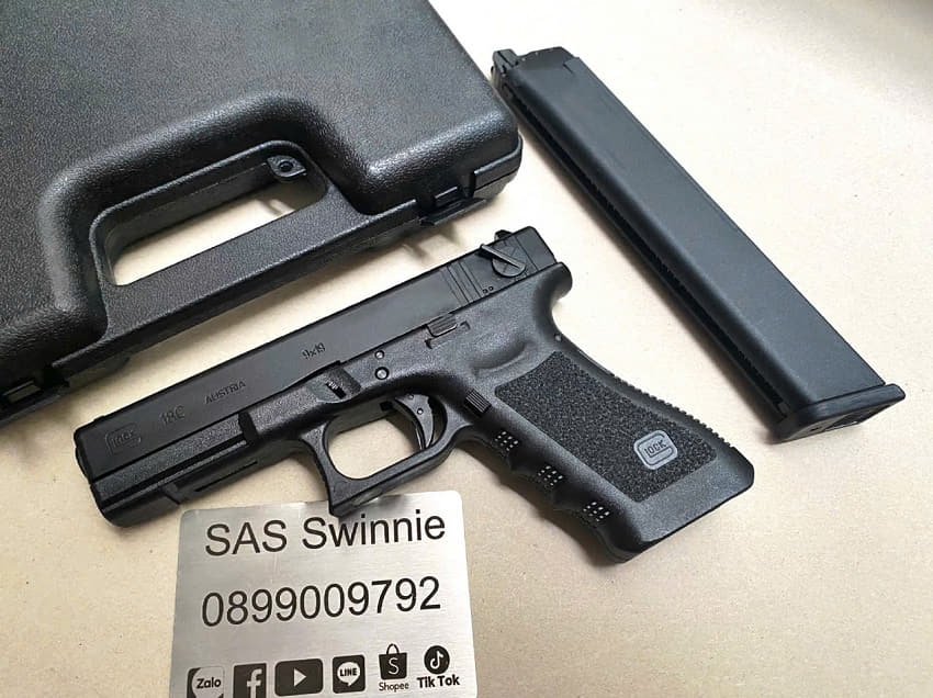 sung airsoft gas umarex vfc glock 18 g18c extented magazine gbb black mau den gia re tphcm