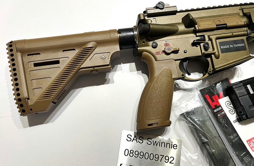 sung airsoft rifle bb 6mm umarex vfc hk416a5 gbbr mau tan gia re tphcm