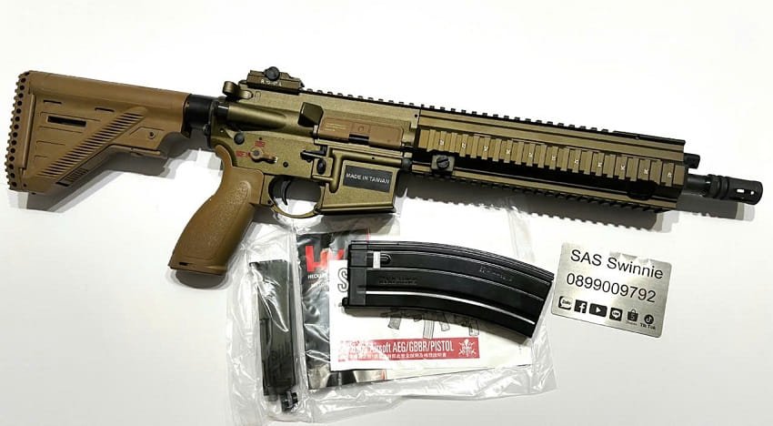 sung airsoft rifle bb 6mm umarex vfc hk416a5 tan gbbr mau tan gia re ha noi