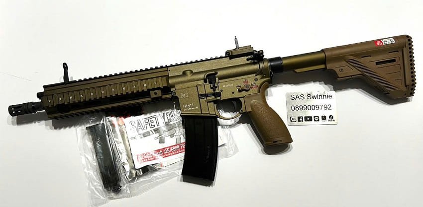 sung airsoft rifle bb 6mm umarex vfc hk416a5 tan gbbr mau tan gia re nha trang