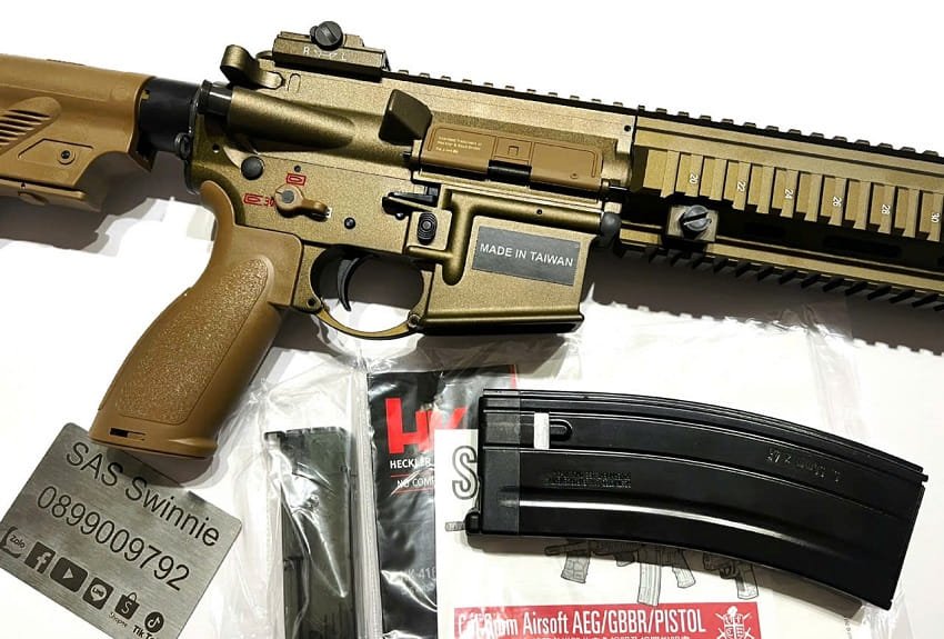sung airsoft rifle bb 6mm umarex vfc hk416a5 tan gbbr mau tan gia re tphcm
