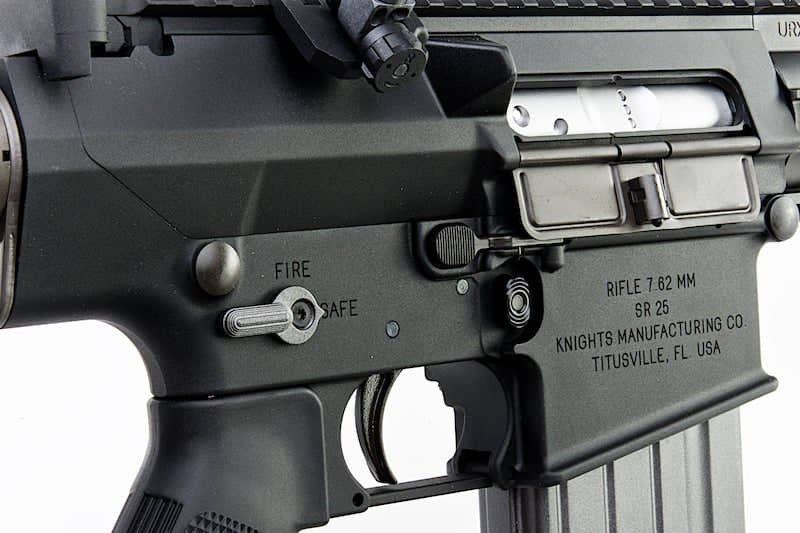 sung airsoft vfc sr25 enhanced combat carbine gbb black