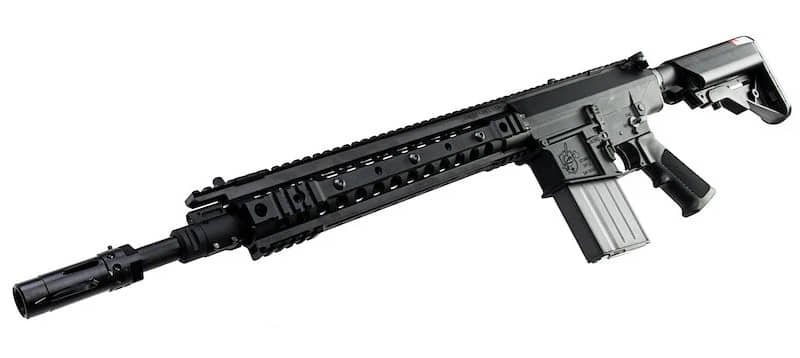sung gas airsoft vfc sr25 enhanced combat carbine gbb