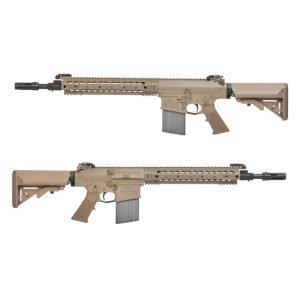 VFC SR25 Enhanced Combat Carbine GBB Tan (Licensed by Knight’s)