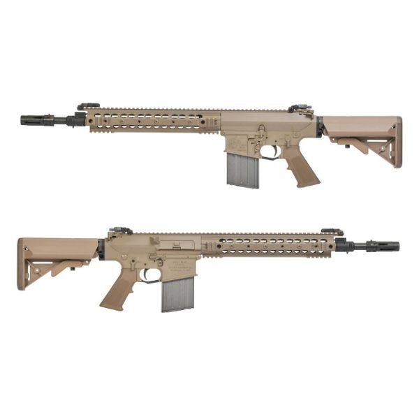 VFC SR25 Enhanced Combat Carbine GBB Tan (Licensed by Knight’s)