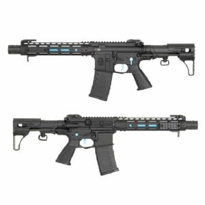 APS GHOST PATROL AEG RIFLE SDU2.0 ESilver EDGE BLACK