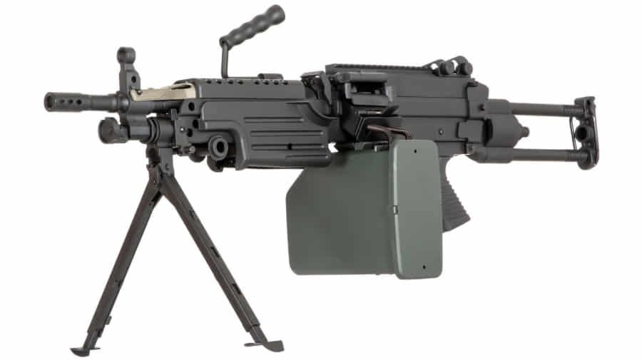 sung airsoft ak m249 para aeg