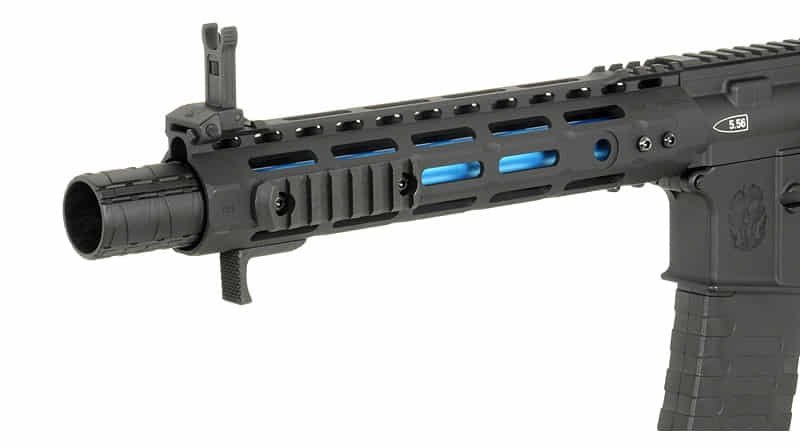 sung airsoft aps asg ghost patrol rifle sdu2 0 esilver edge black 6mm